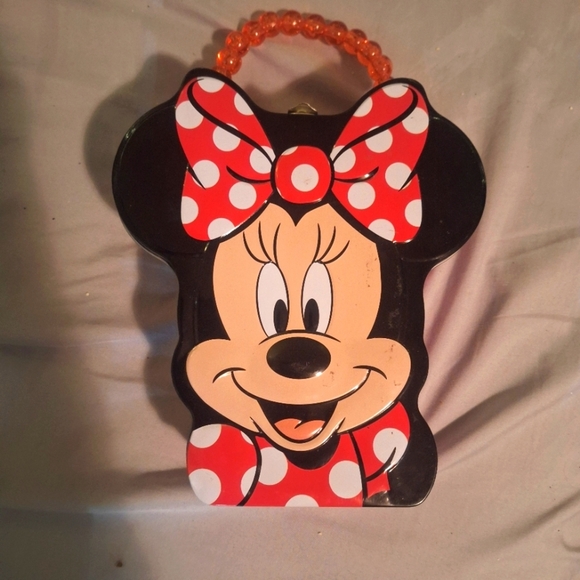 Disney Minnie Mouse Tin Lunchbox NWT. - Picture 1 of 6